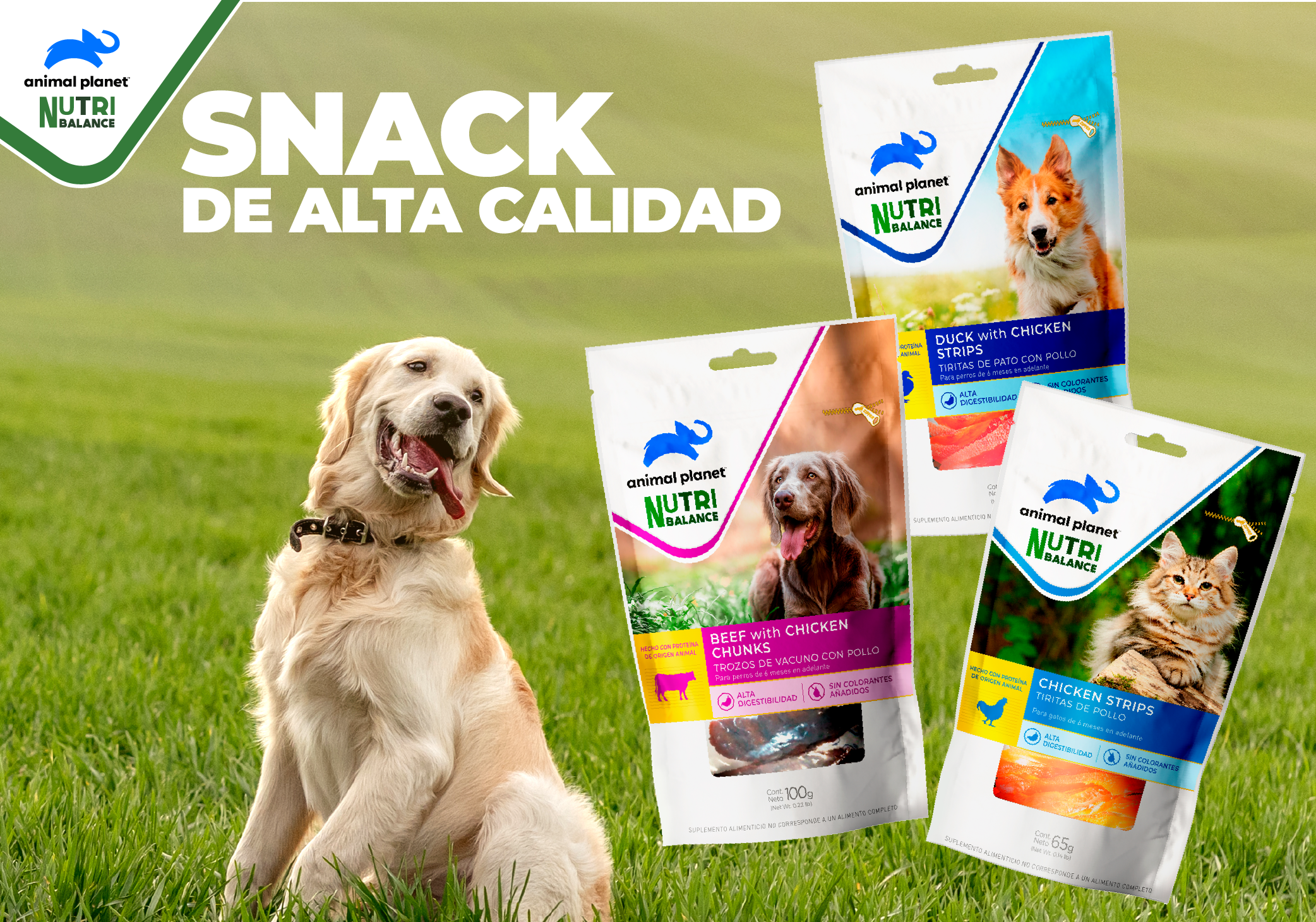 Animal Planet Nutri Balance: el snack de alta calidad que tu mascota merece