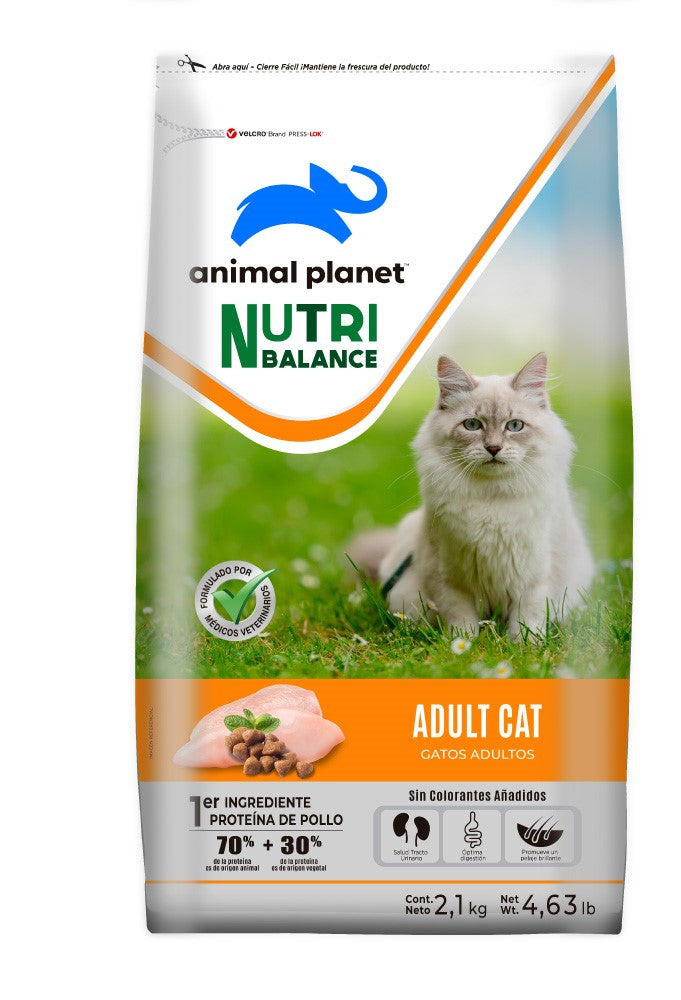ANIMAL PLANET ADULTO GATO 2.1 KG