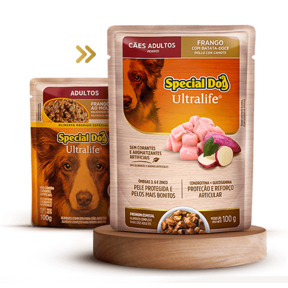 SPECIAL SOBRE ADULTO DOG POLLO 100GR