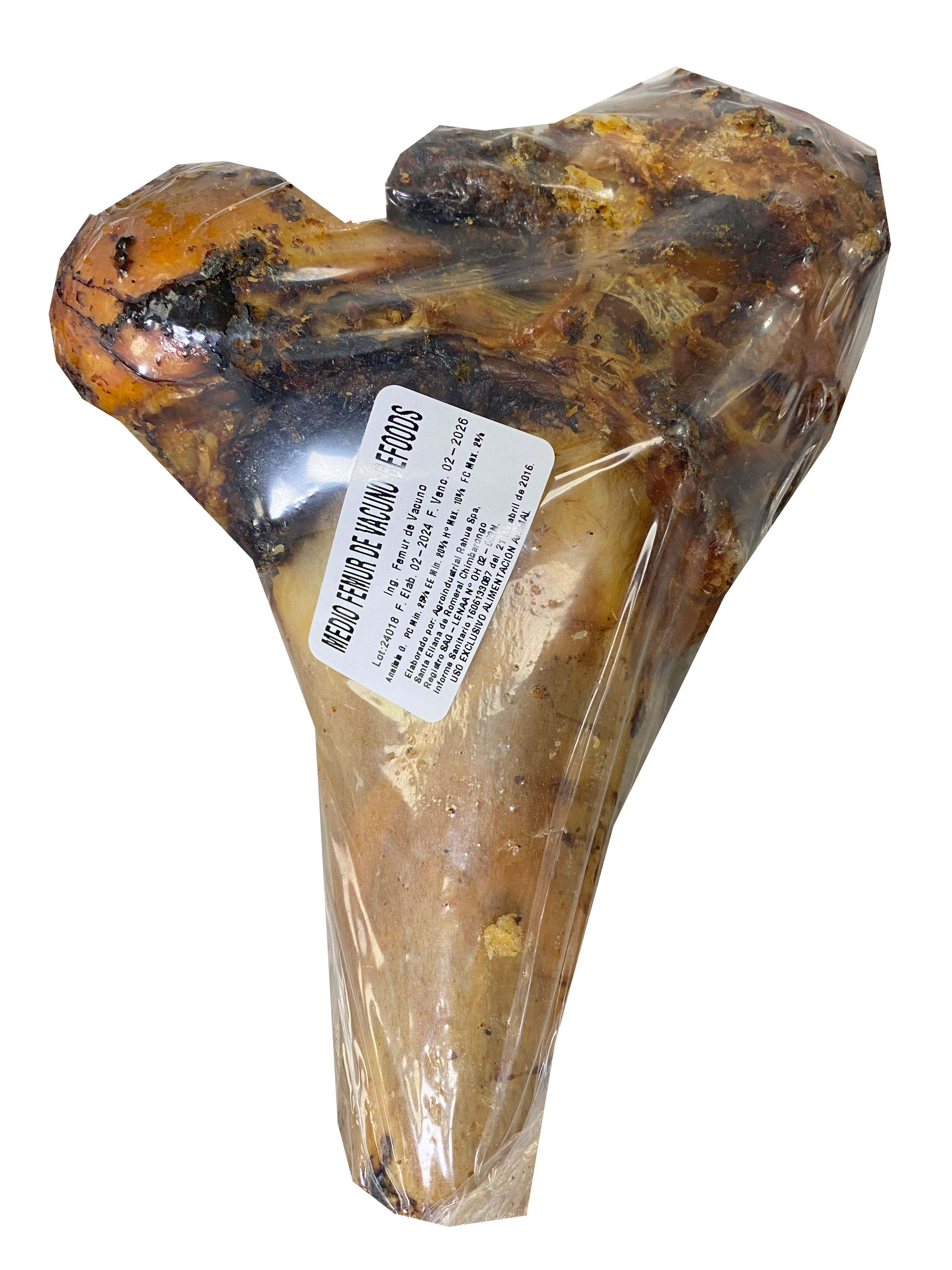 MEDIO FEMUR DE VACUNO X1 RAHUE