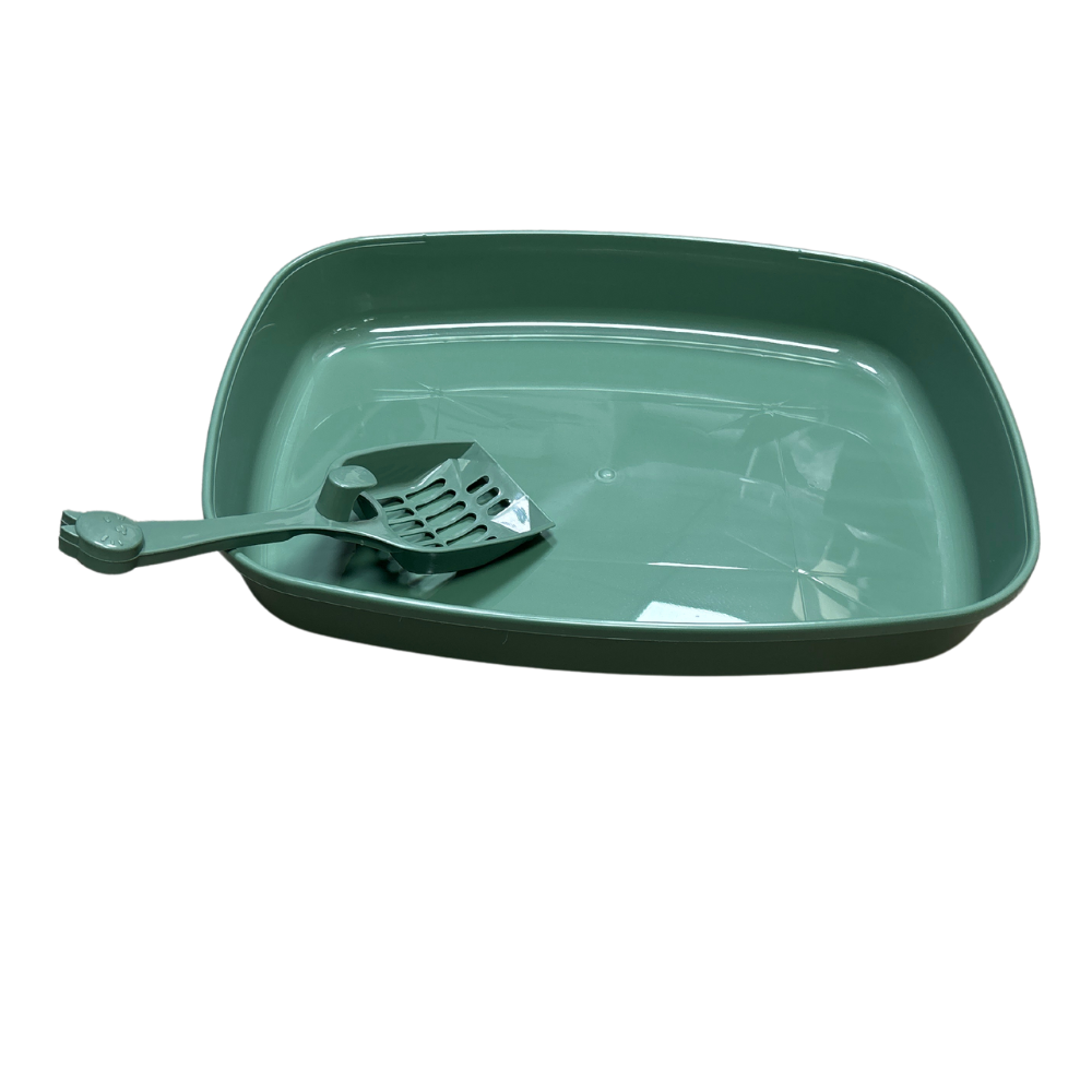 BANDEJA SANITARIA CON PALA PARA MASCOTAS