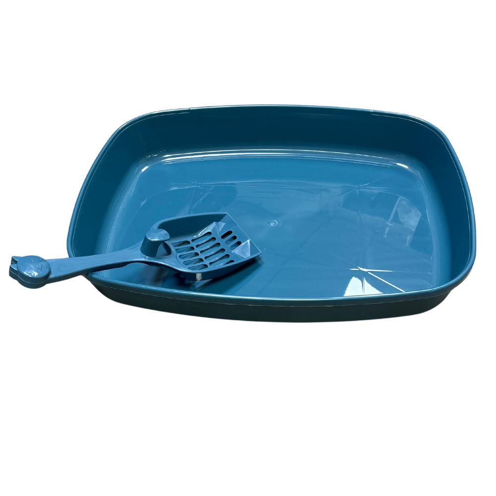 BANDEJA SANITARIA CON PALA PARA MASCOTAS