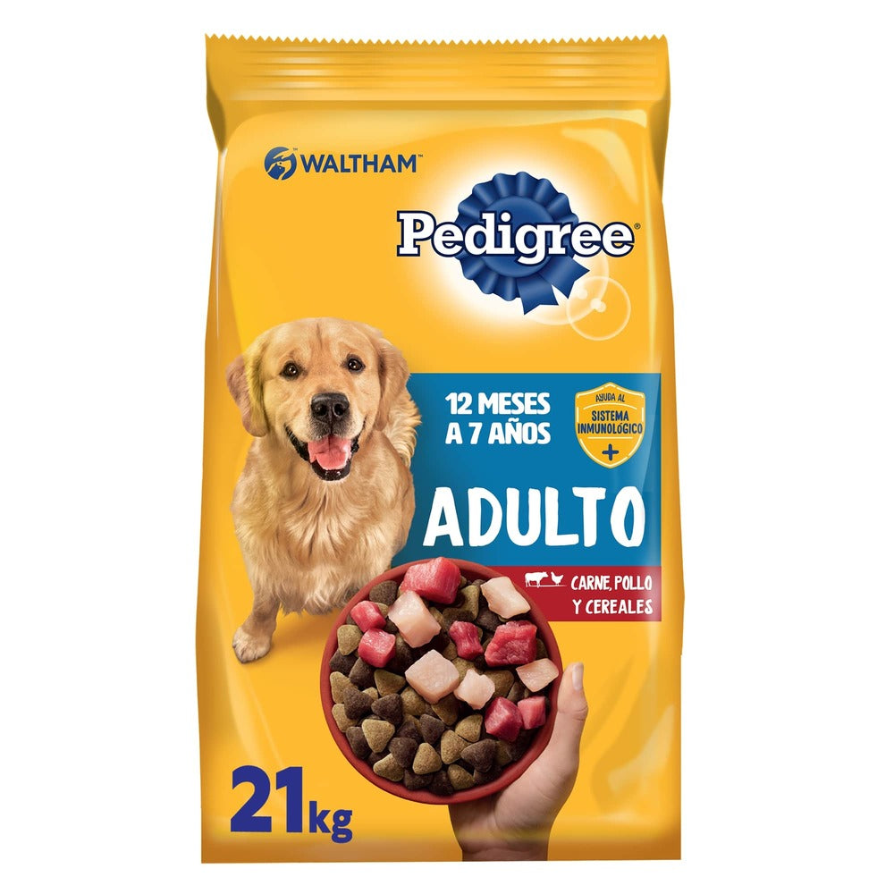 PEDIGREE ADULTO CARNE CEREAL 21KG