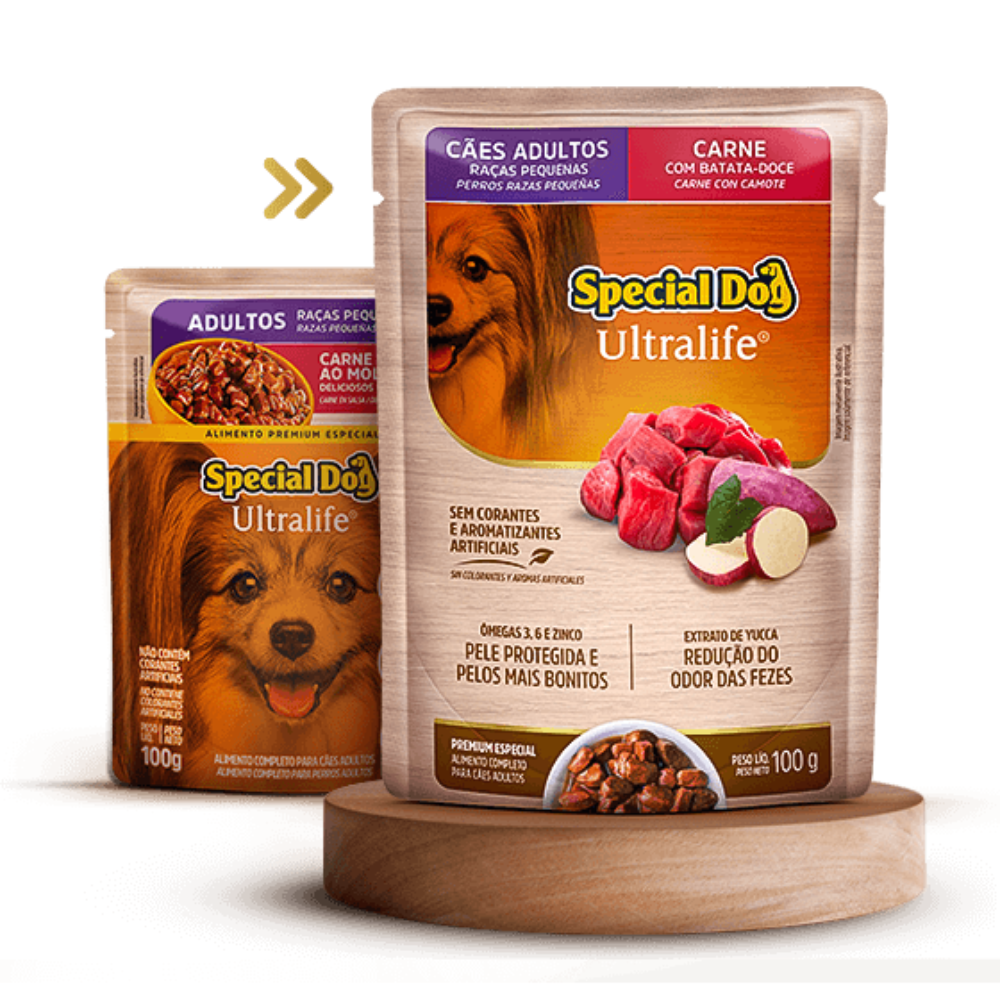 SPECIAL SOBRE ADULTO R.PEQUEÑAS CARNE 100GR