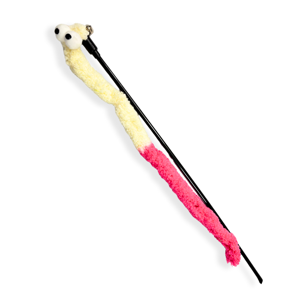 JUGUETE VARA COLA COLORES MASCOTA (M10358