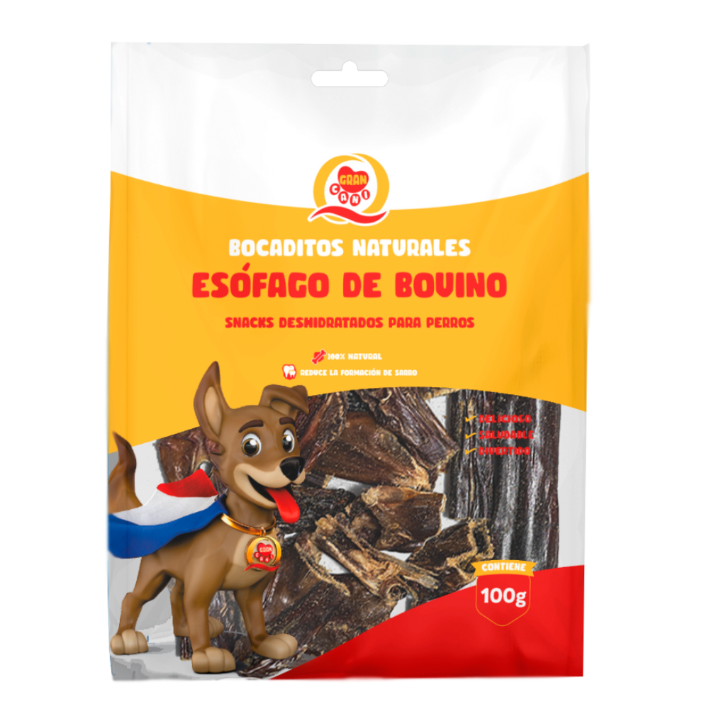 BOCADITOS ESOFAGO BOVINO 100GR