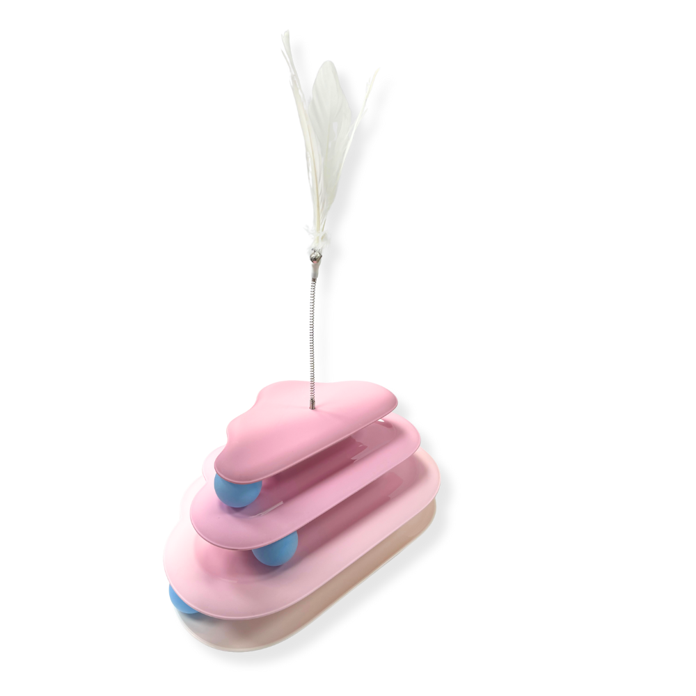 JUGUETE INTERACTIVO GATO PLUMA NUBE (M10530)