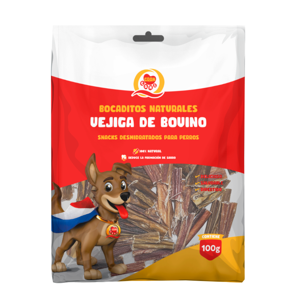 BOCADITOS VEJIGA BOVINO 250GR