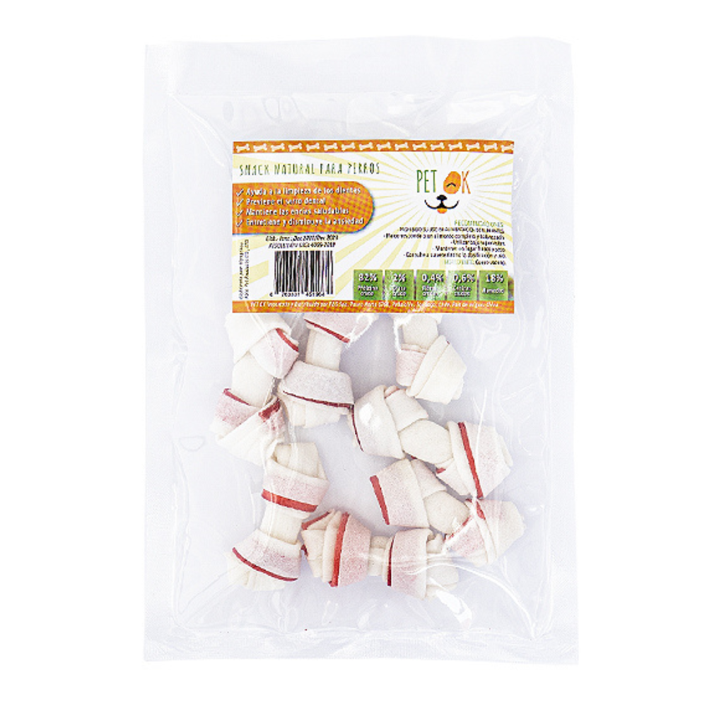 HUESO CARTILAGO PET OK ROJO 2-2.5 X7