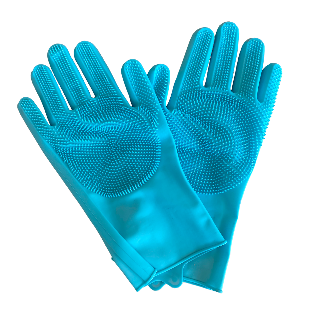 GUANTES DE GOMA PARA MASCOTAS