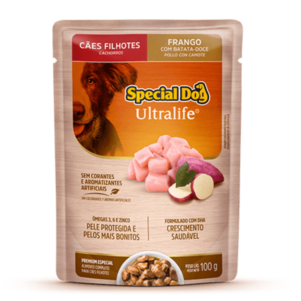 SPECIAL SOBRE CACHORRO POLLO 100GR