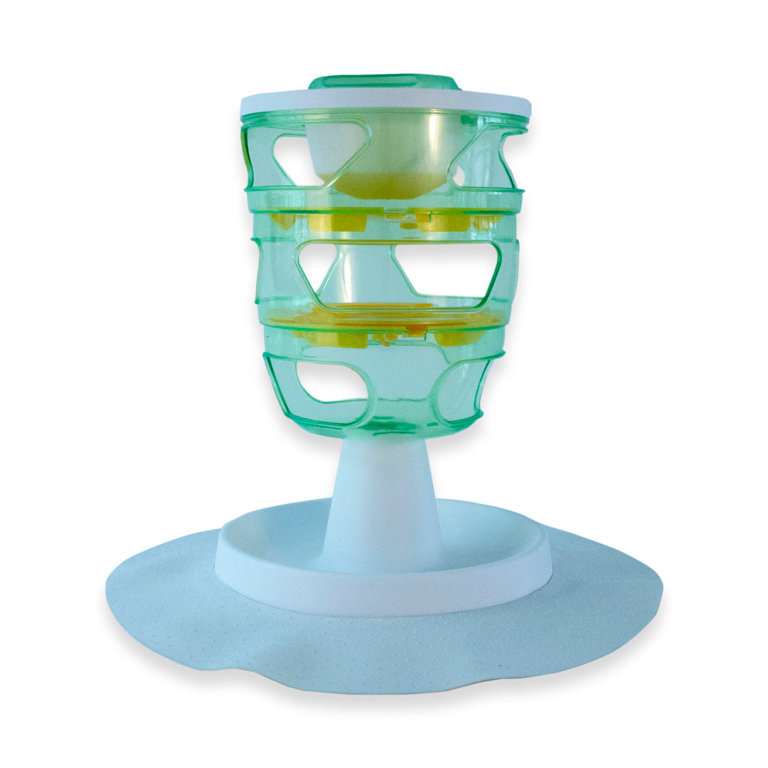 JUGUETE COMEDERO GATO ACRÍLICO