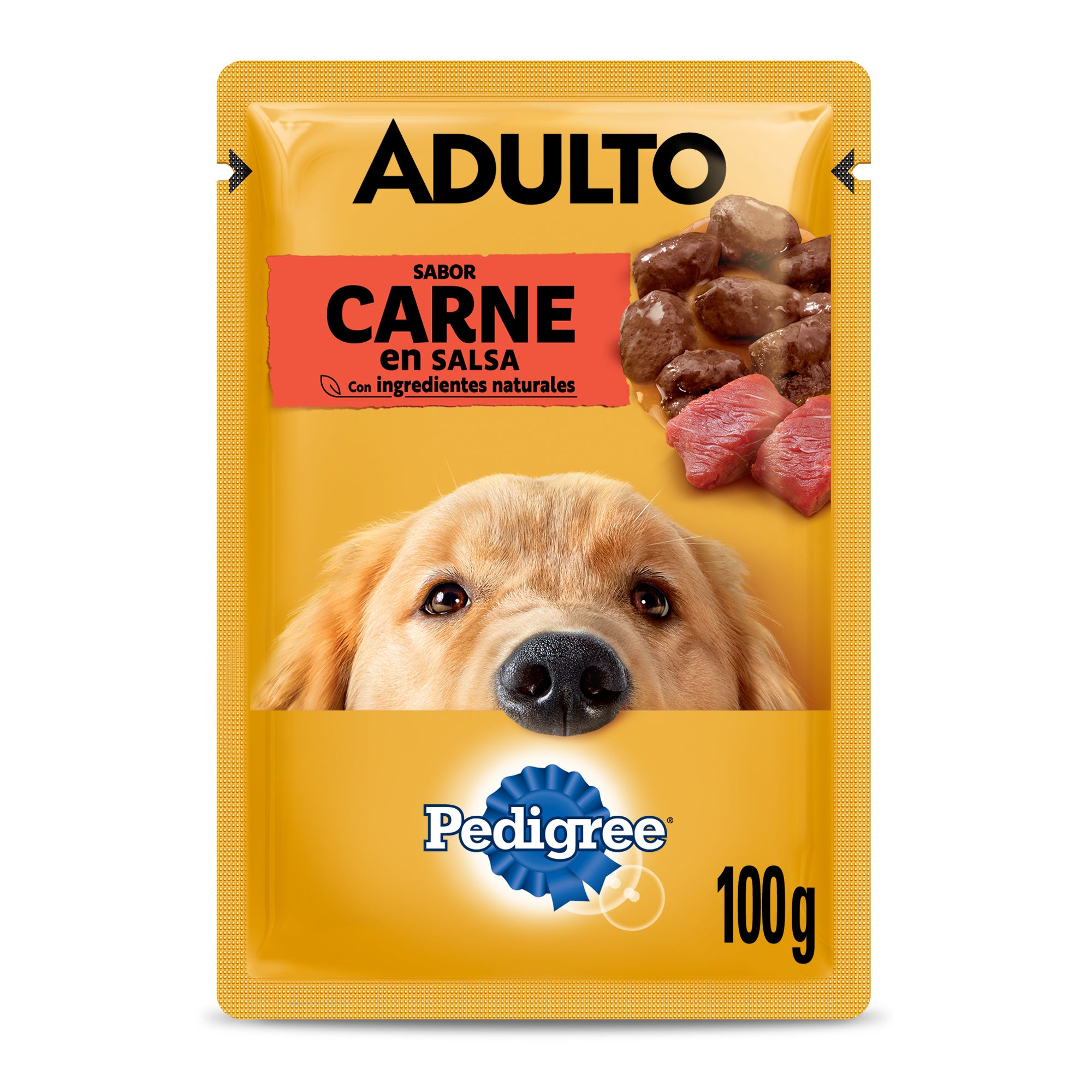 PEDIGREE SOBRE ADULTO CARNE 100GR.