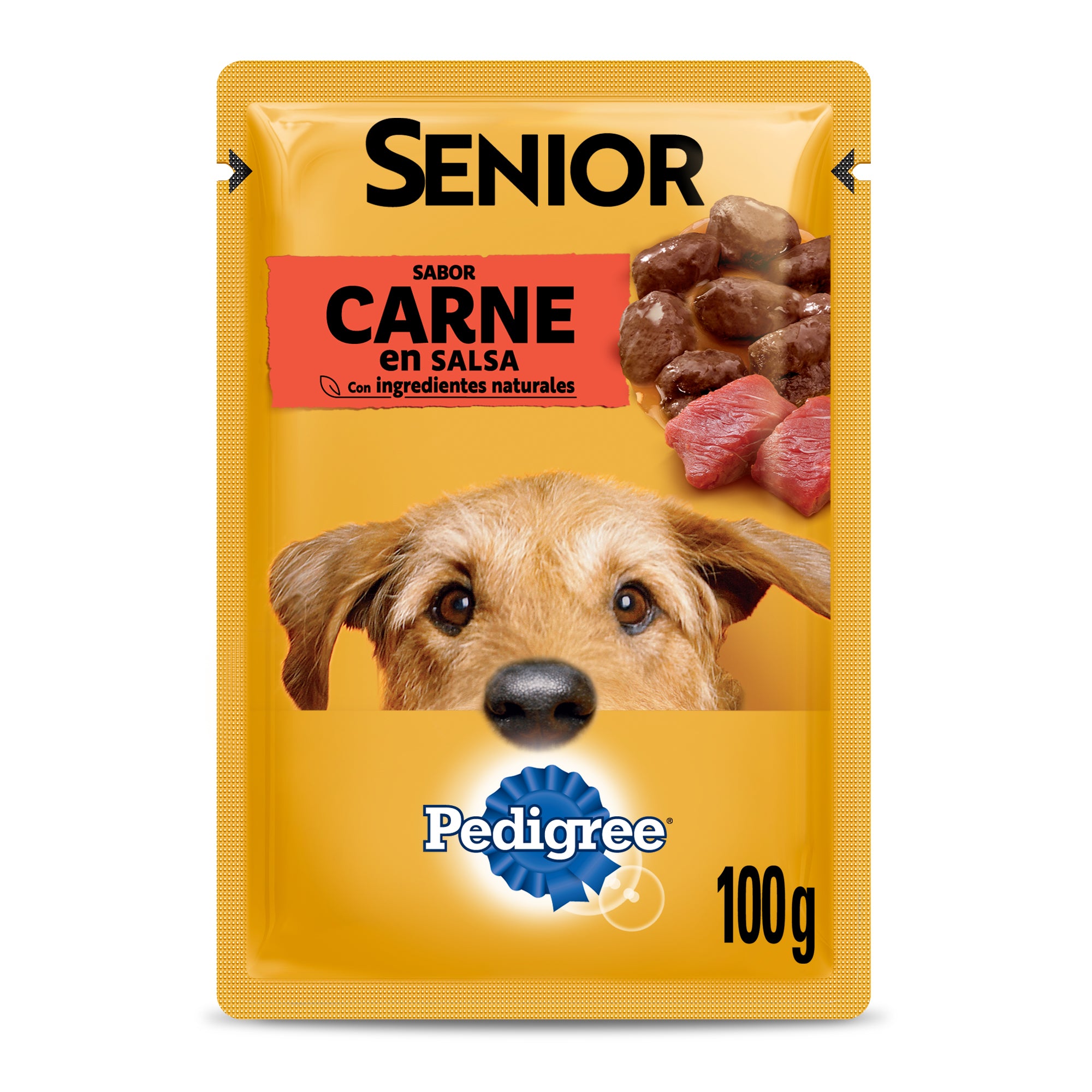 PEDIGREE SOBRE ADULTO SENIOR+7 CARNE 100GR