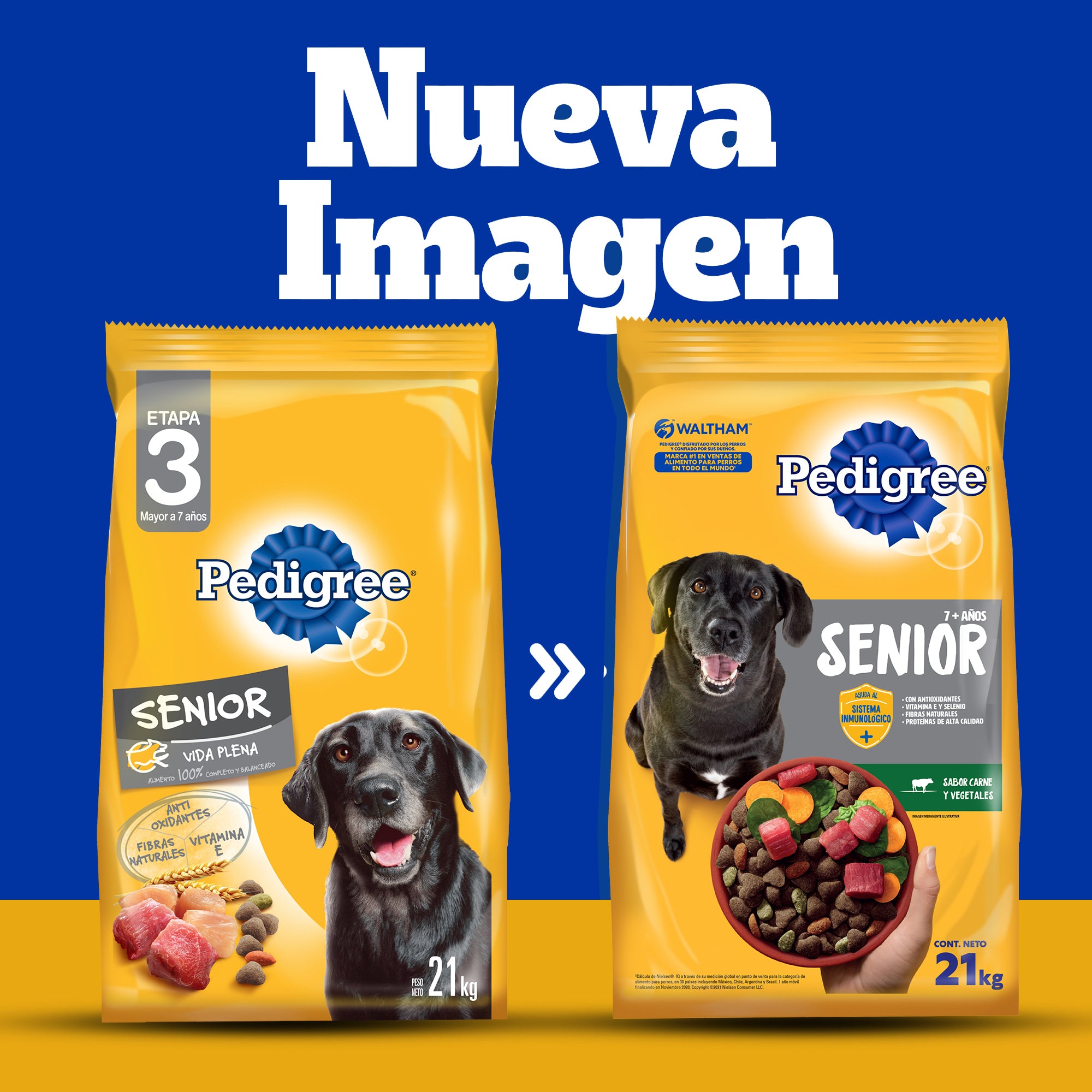 PEDIGREE ADULTO SENIOR +7 8KG