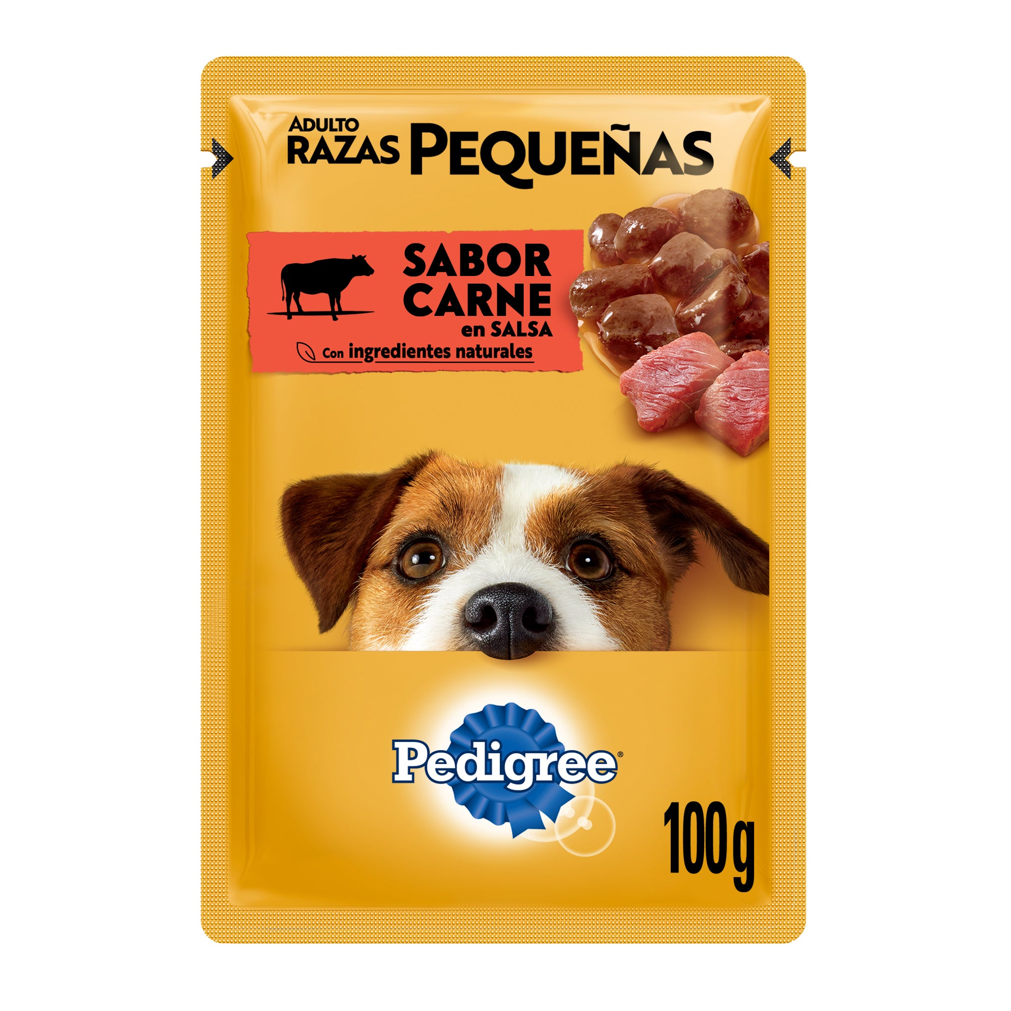 PEDIGREE SOBRE RAZAS PEQUEÑAS CARNE 100GRS
