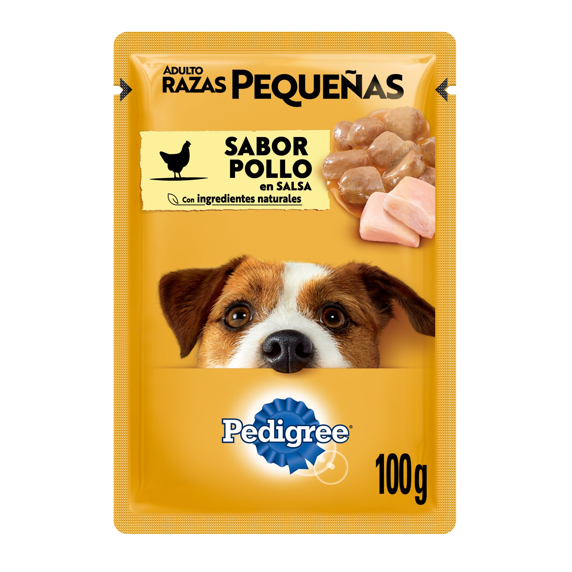 PEDIGREE SOBRE RAZAS PEQUEÑAS POLLO 100GRS