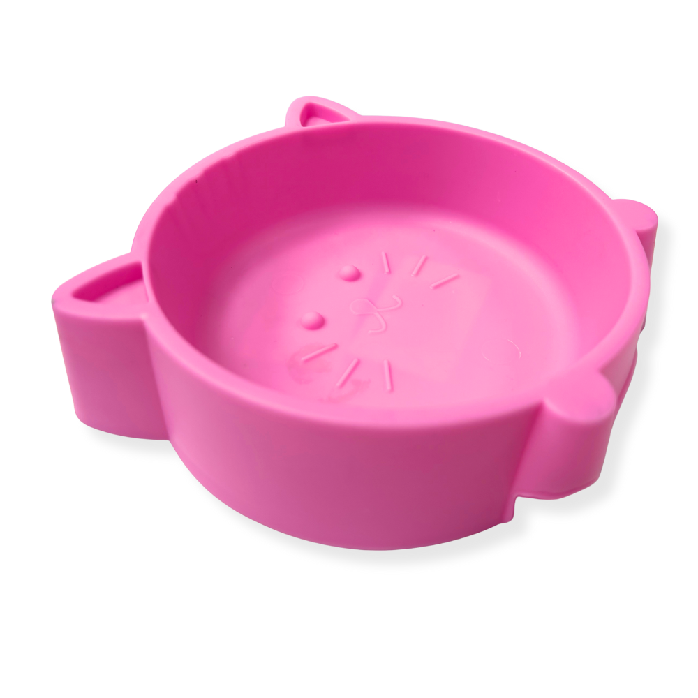 PLATO PLASTICO CARA GATO 13CM (M10307)