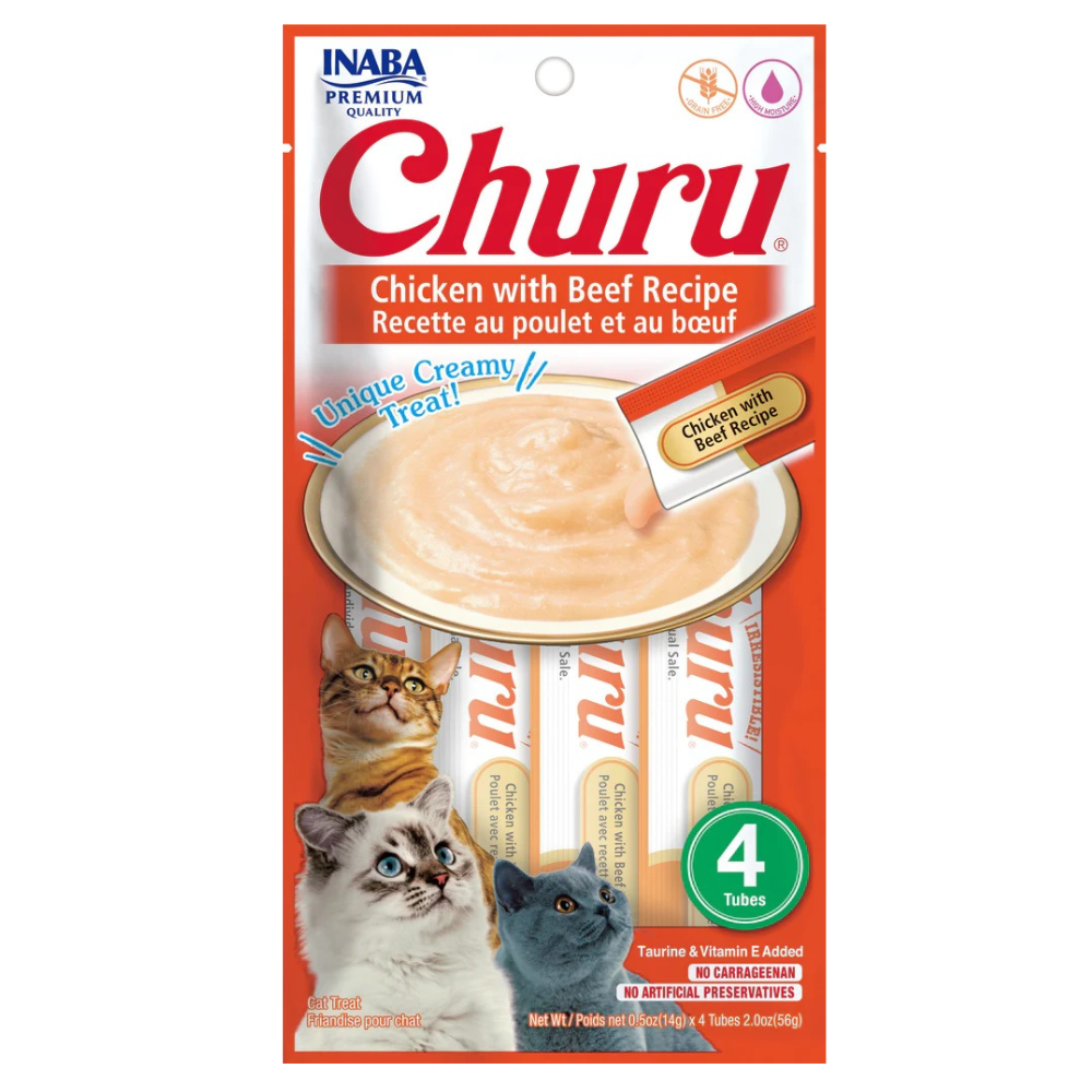 CHURU SOBRE GATO POLLO CARNE 56GR