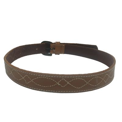 COLLAR DE CUERO PARA PERROS 3CMx74CM