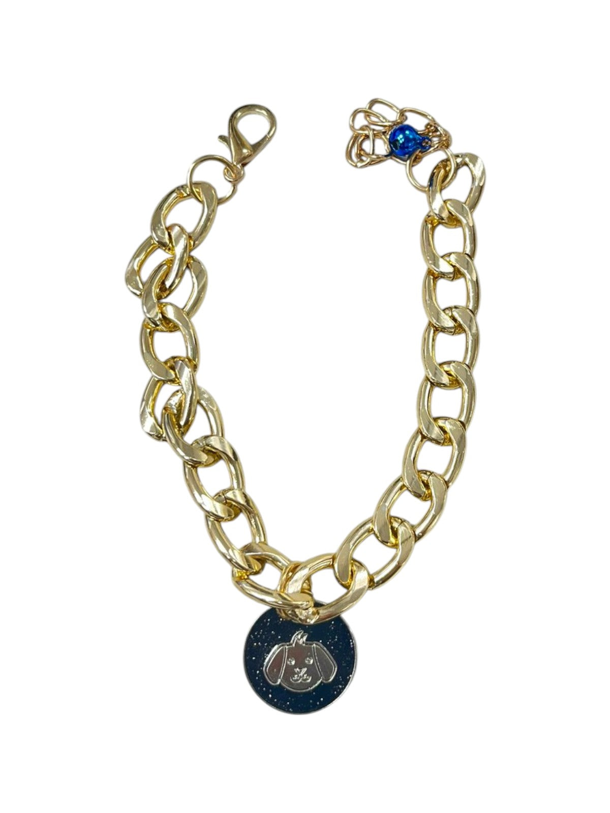 COLLAR PARA MASCOTAS DORADO