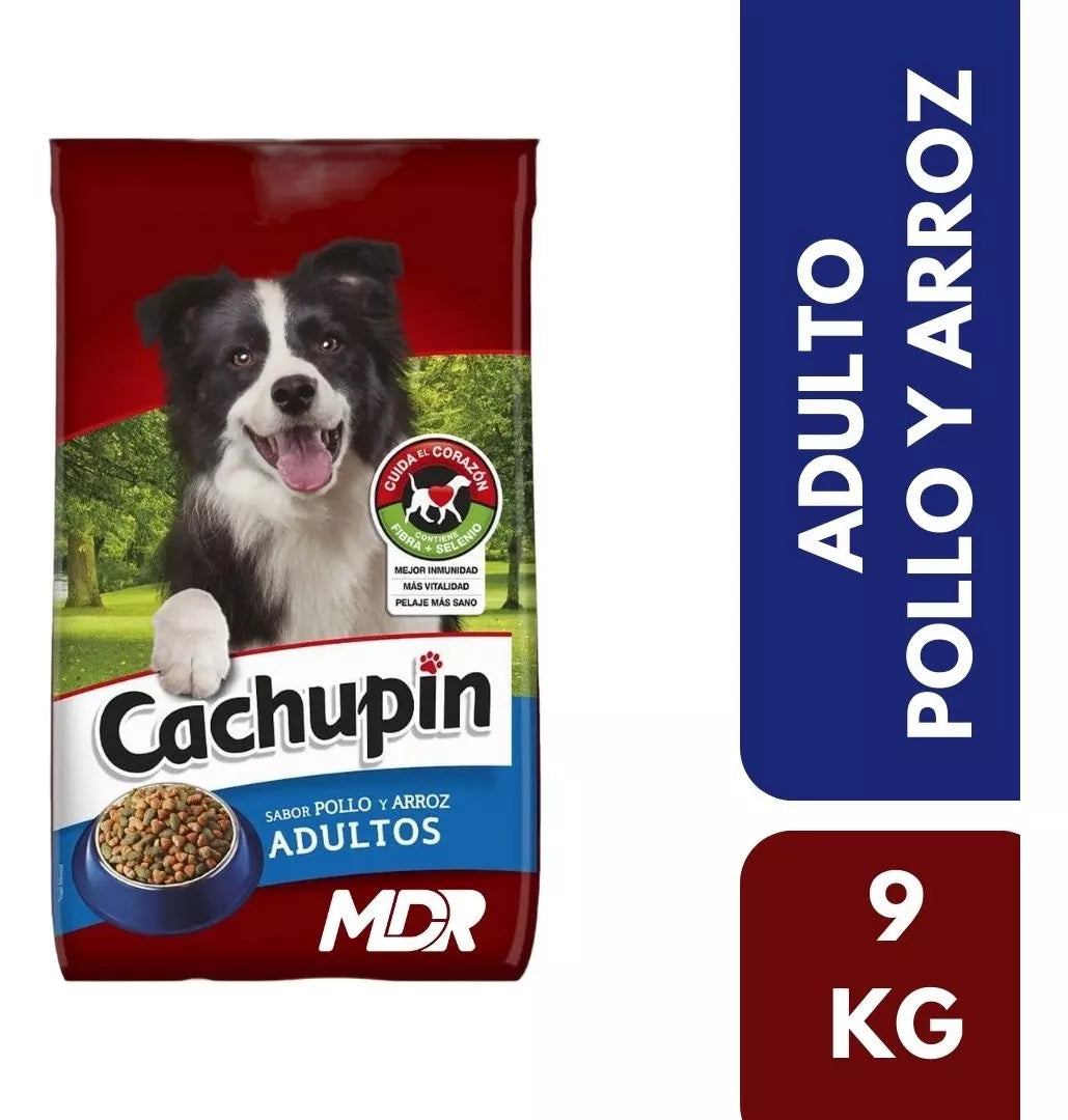 CACHUPIN ADULTO POLLO Y ARROZ 9KG