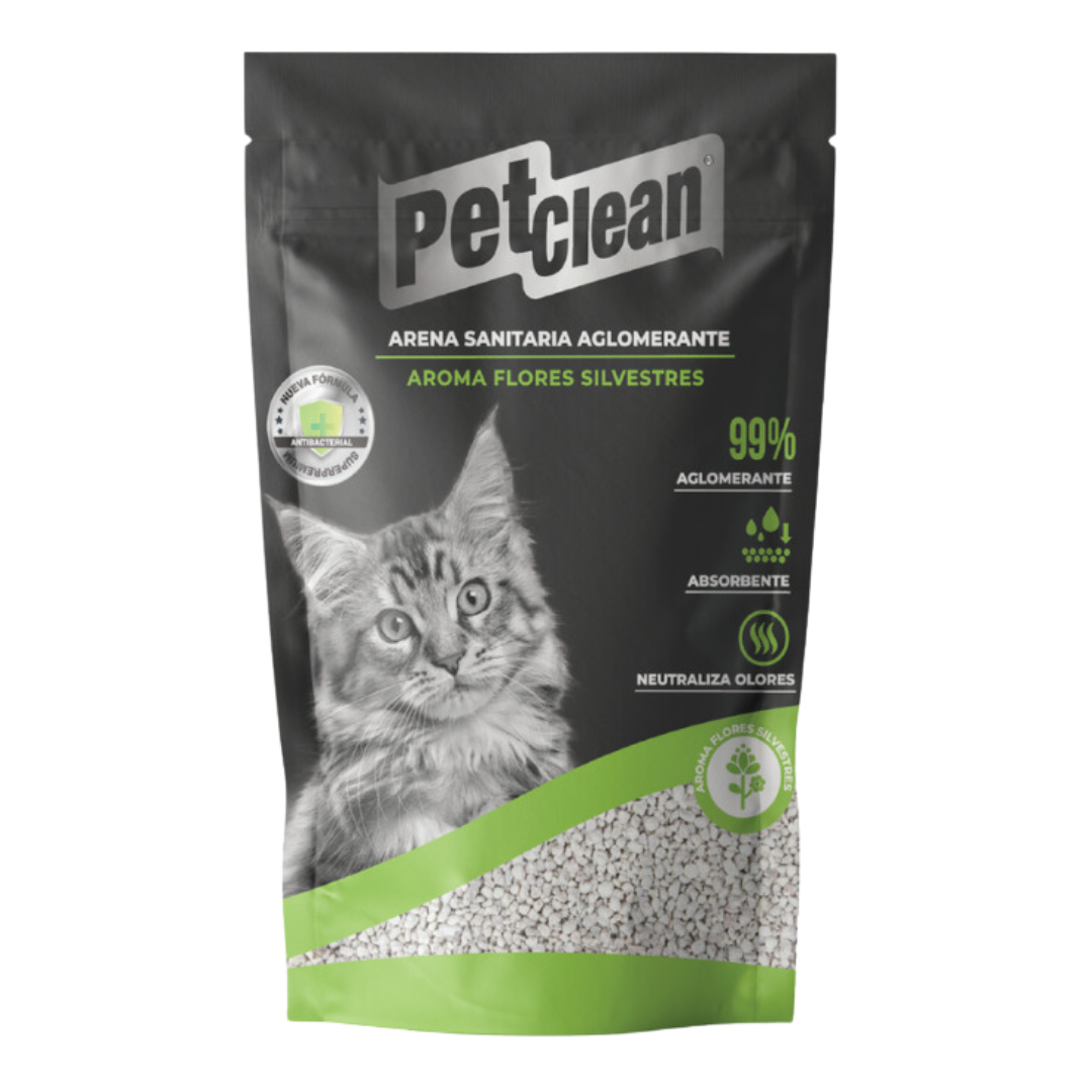 PACK ARENA PETCLEAN PERF. 2KG + 1 PALA + 1 ARENERO
