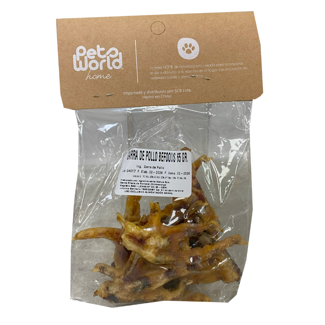GARRA DE POLLO 65GR RAHUE