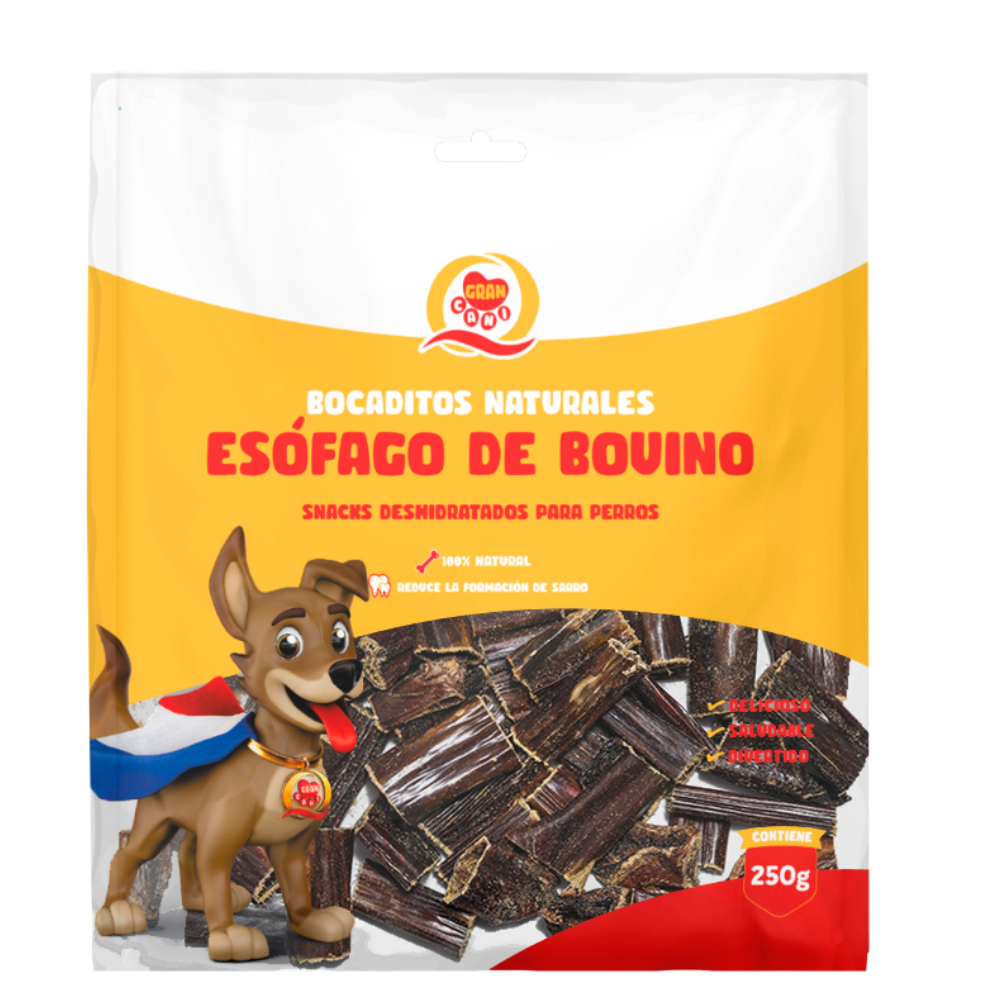 BOCADITOS ESOFAGO BOVINO 250GR
