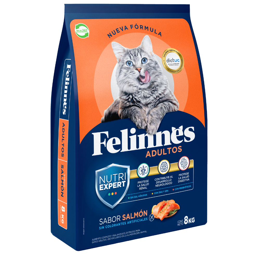 FELINNES ADULTO SALMON 8KG