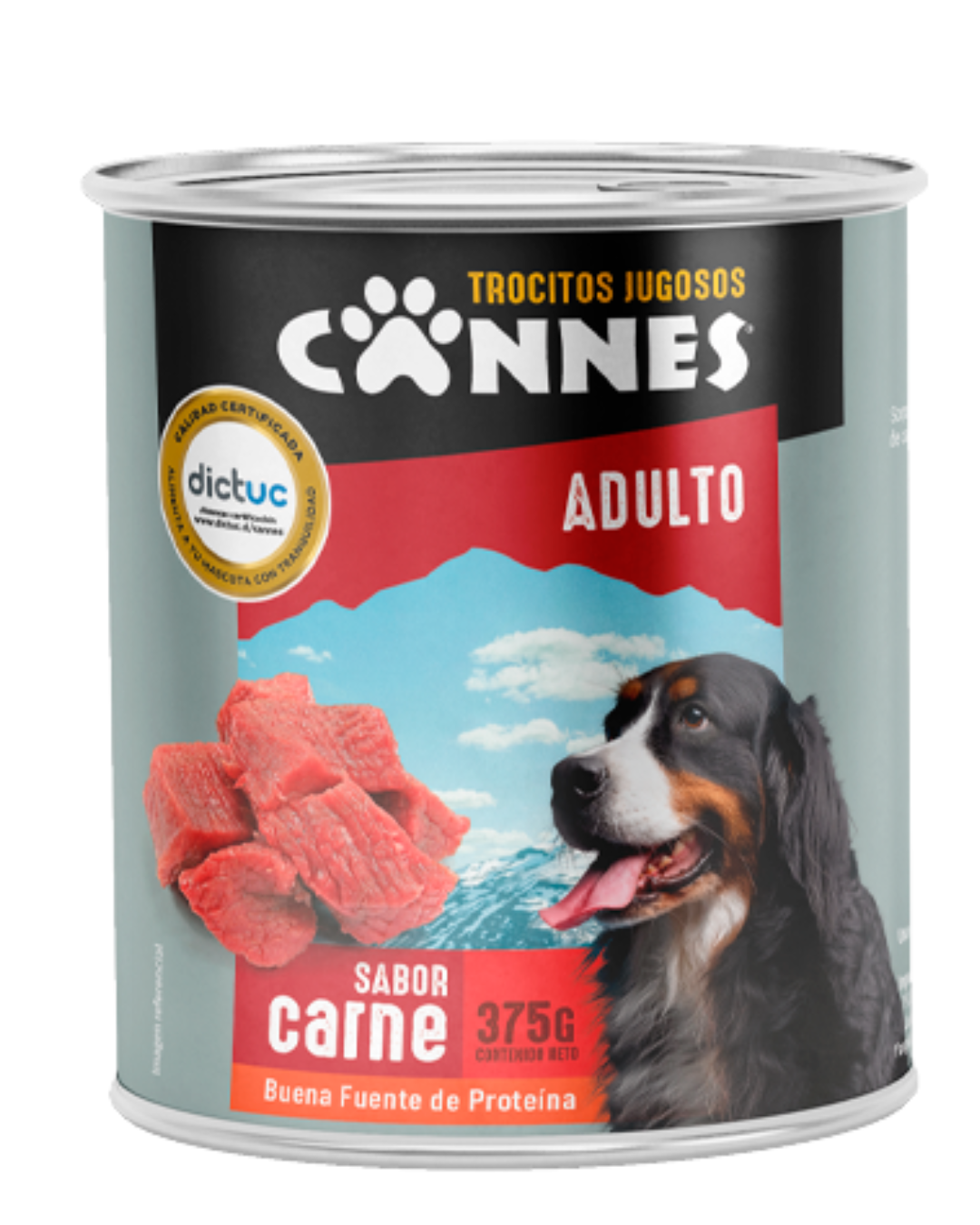 LATA CANNES ADULTO CARNE 375GR