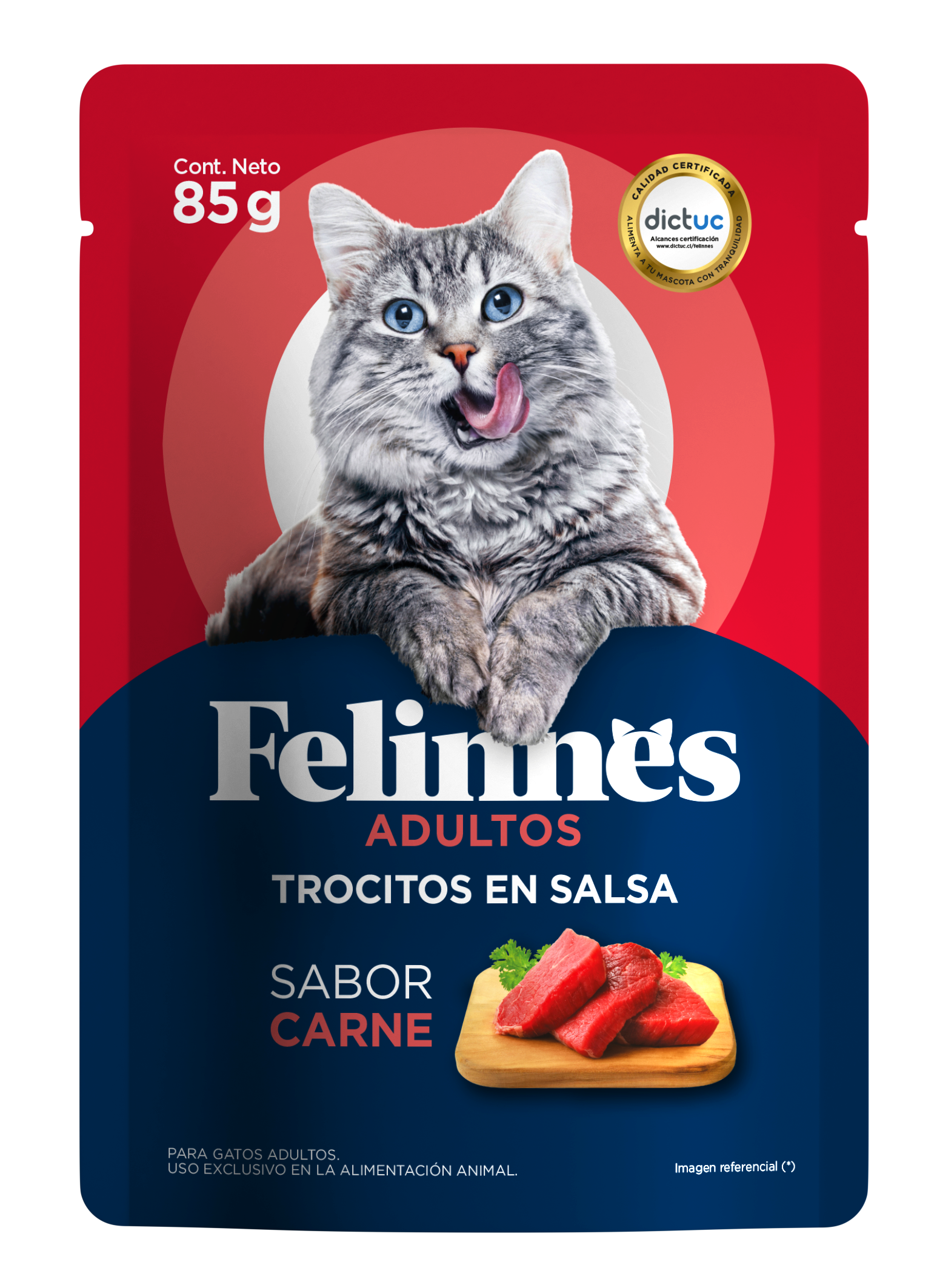 FELINNES SOBRE CARNE 85GR