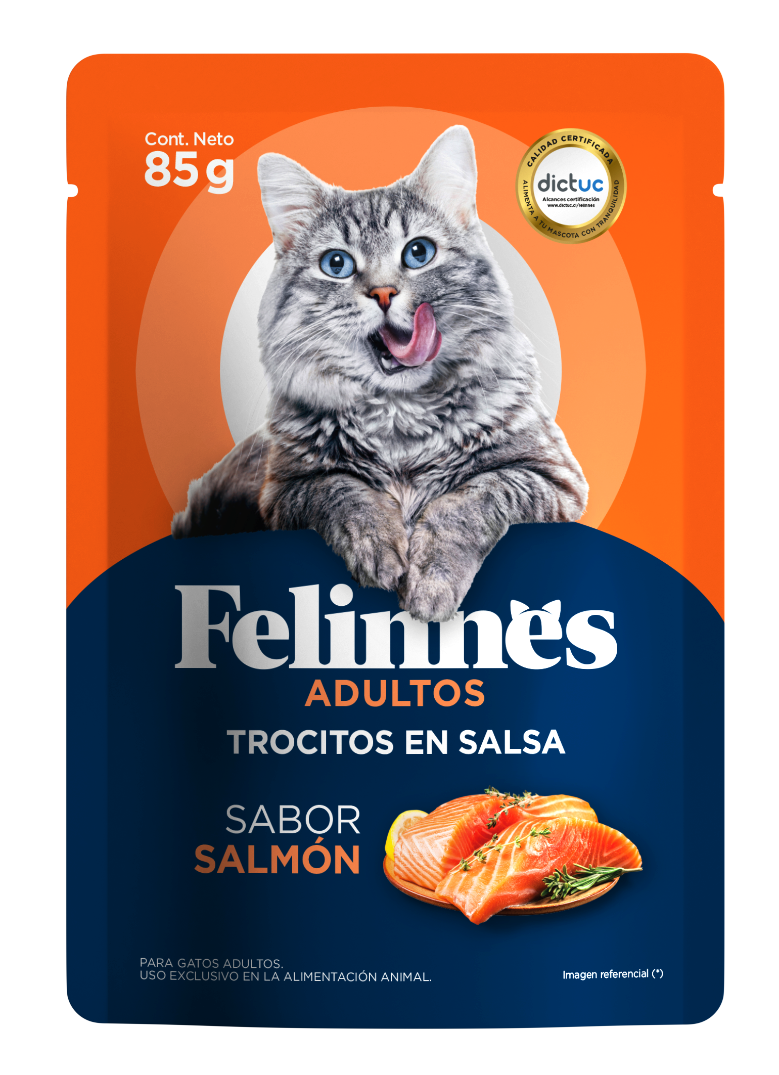 FELINNES SOBRE SALMON 85GR
