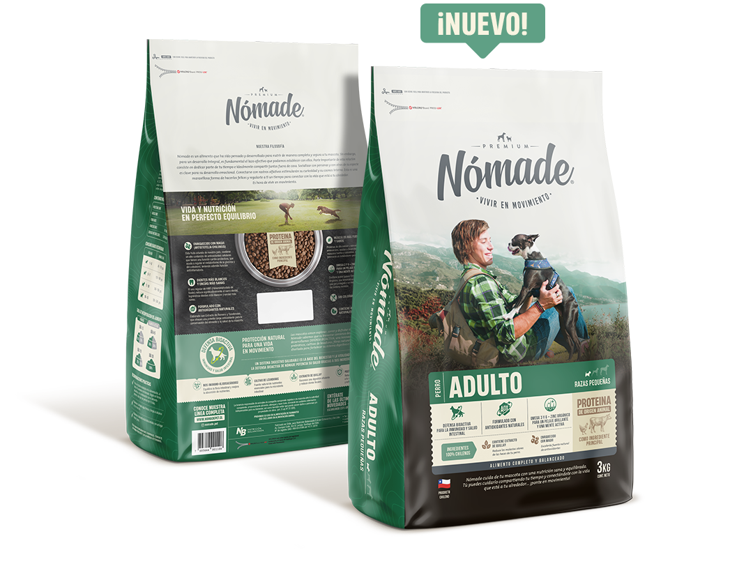 NOMADE ADULTO R. PEQUEÑAS 10KG
