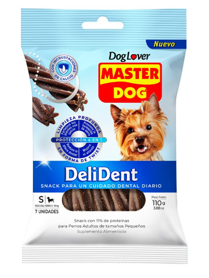 SNACK MASTERDOG DELIDENT ADULTO R.PEQUEÑA 110GRS
