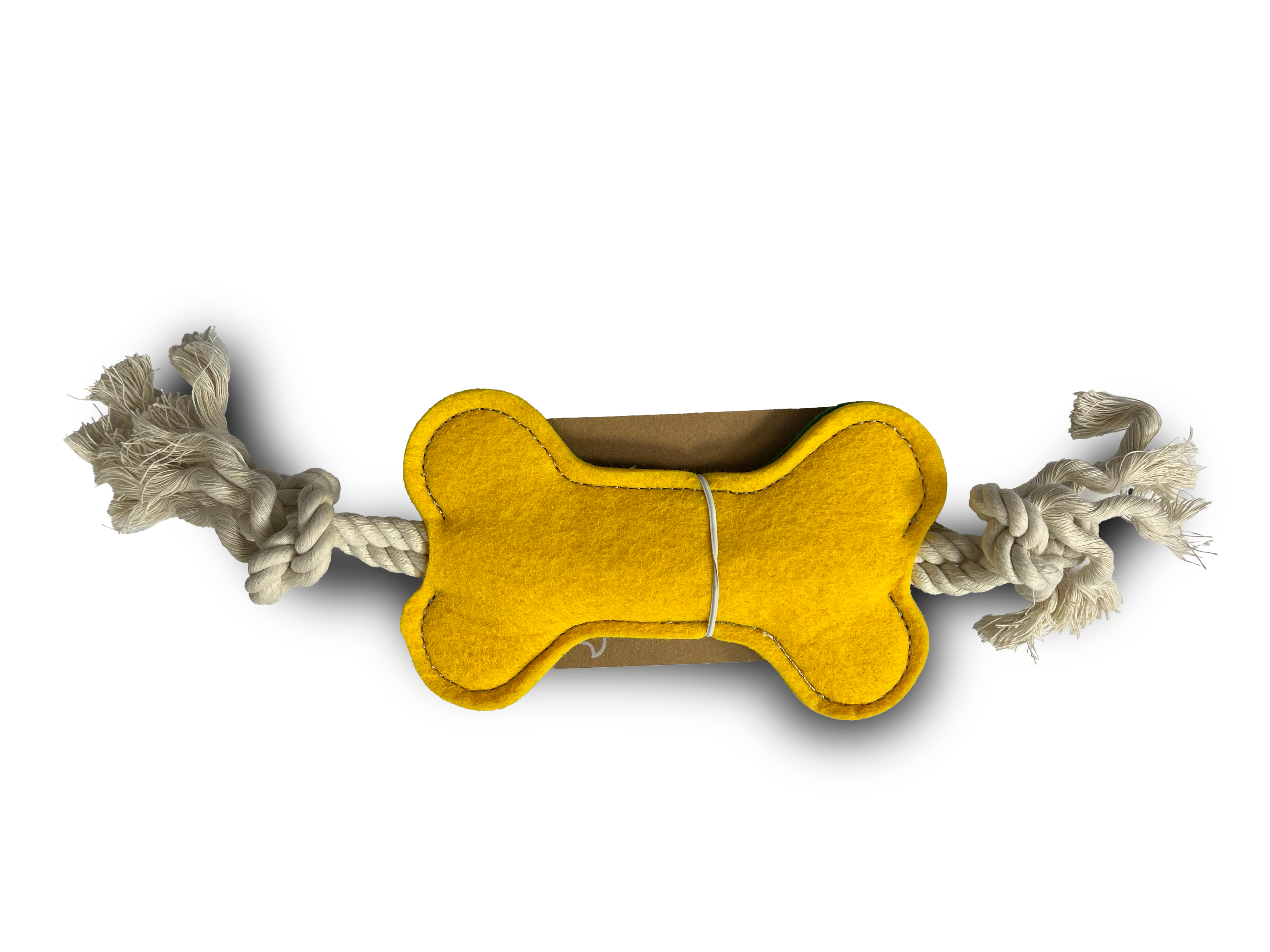 JUGUETE PERRO HUESO FIELTRO 30CM (M9156)