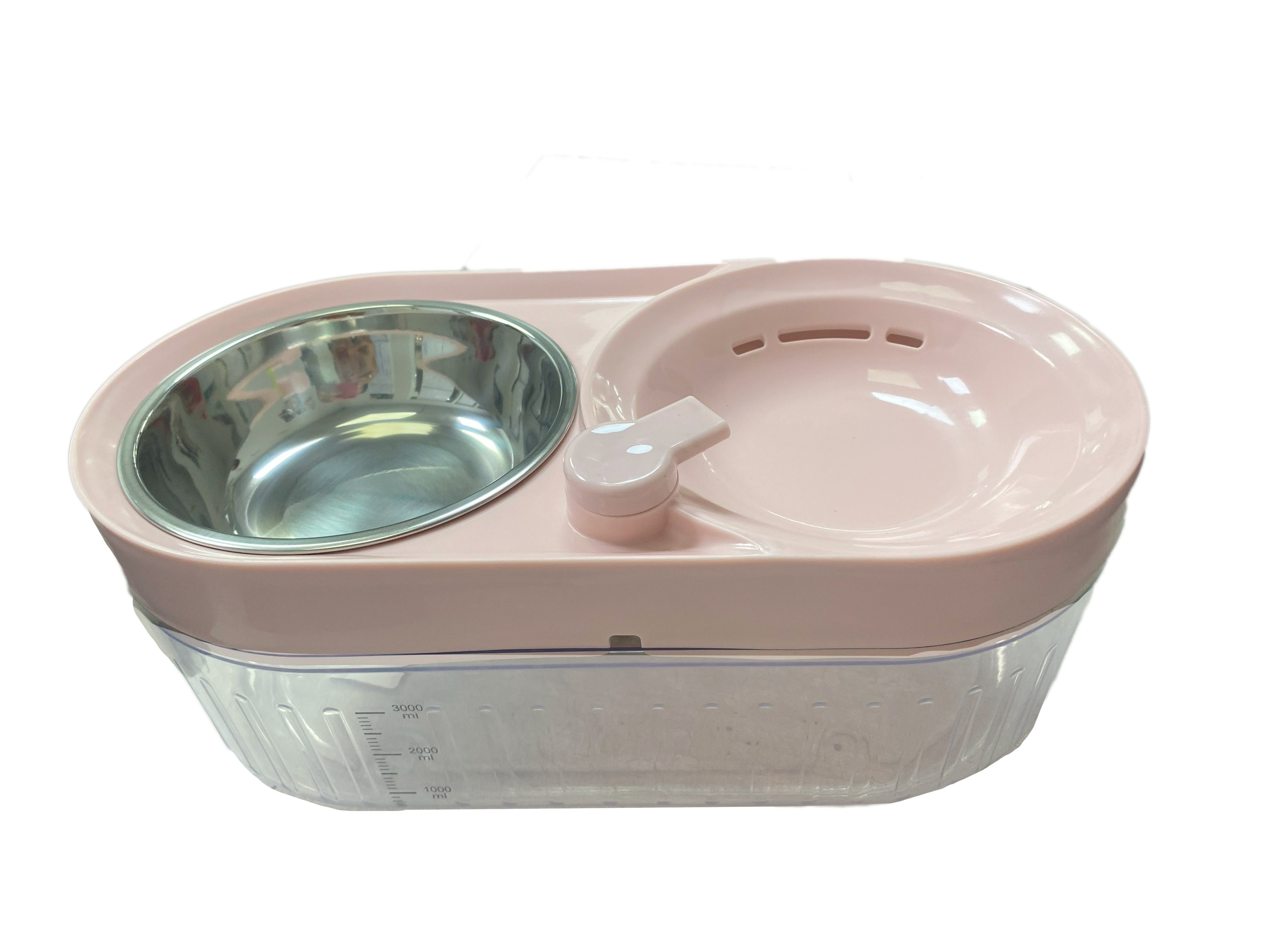 BEBEDERO AUTOMATICO DOBLE  ROSADO (M11492)