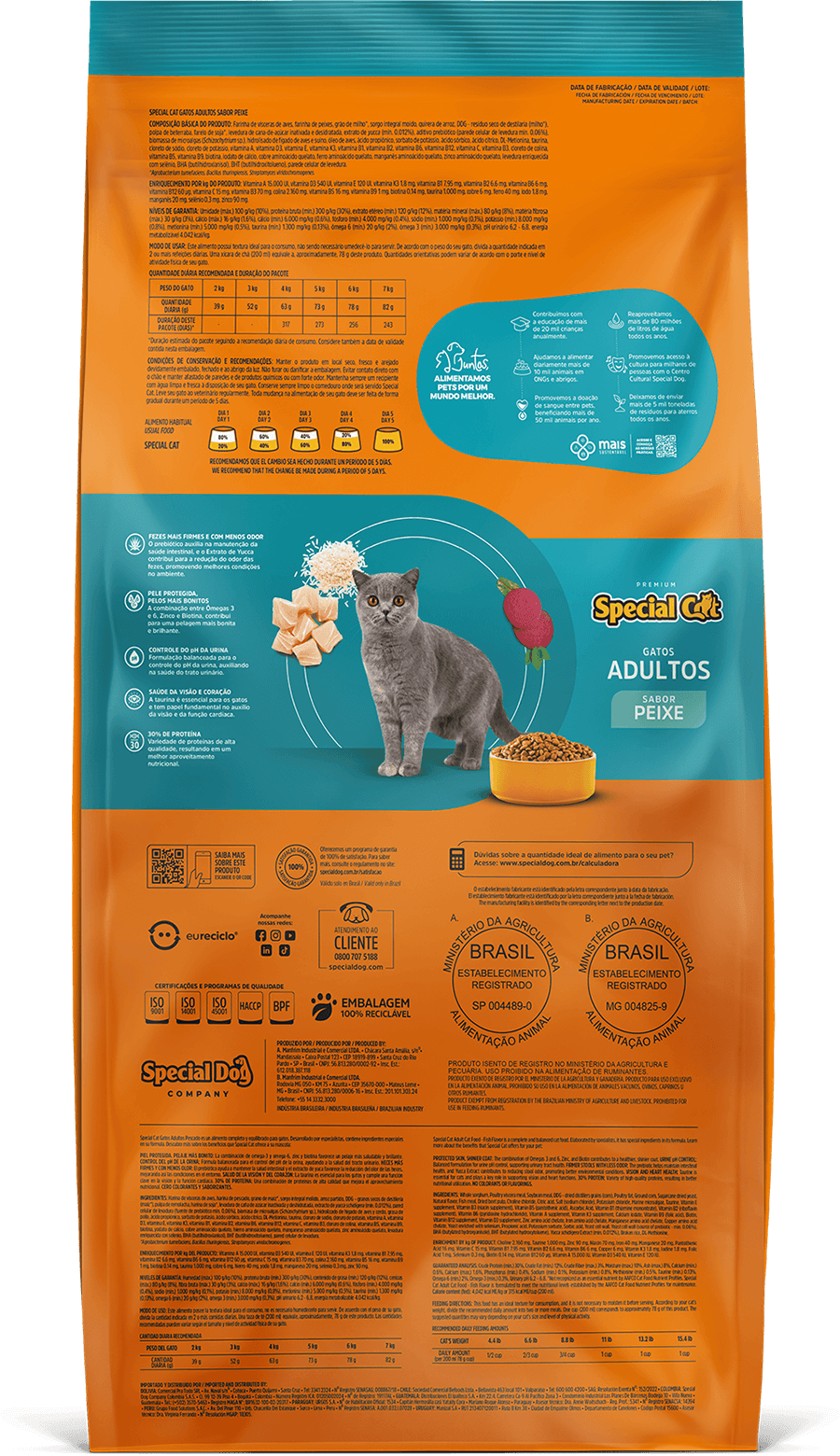 SPECIAL CAT ADULTO PESCADO 3KG