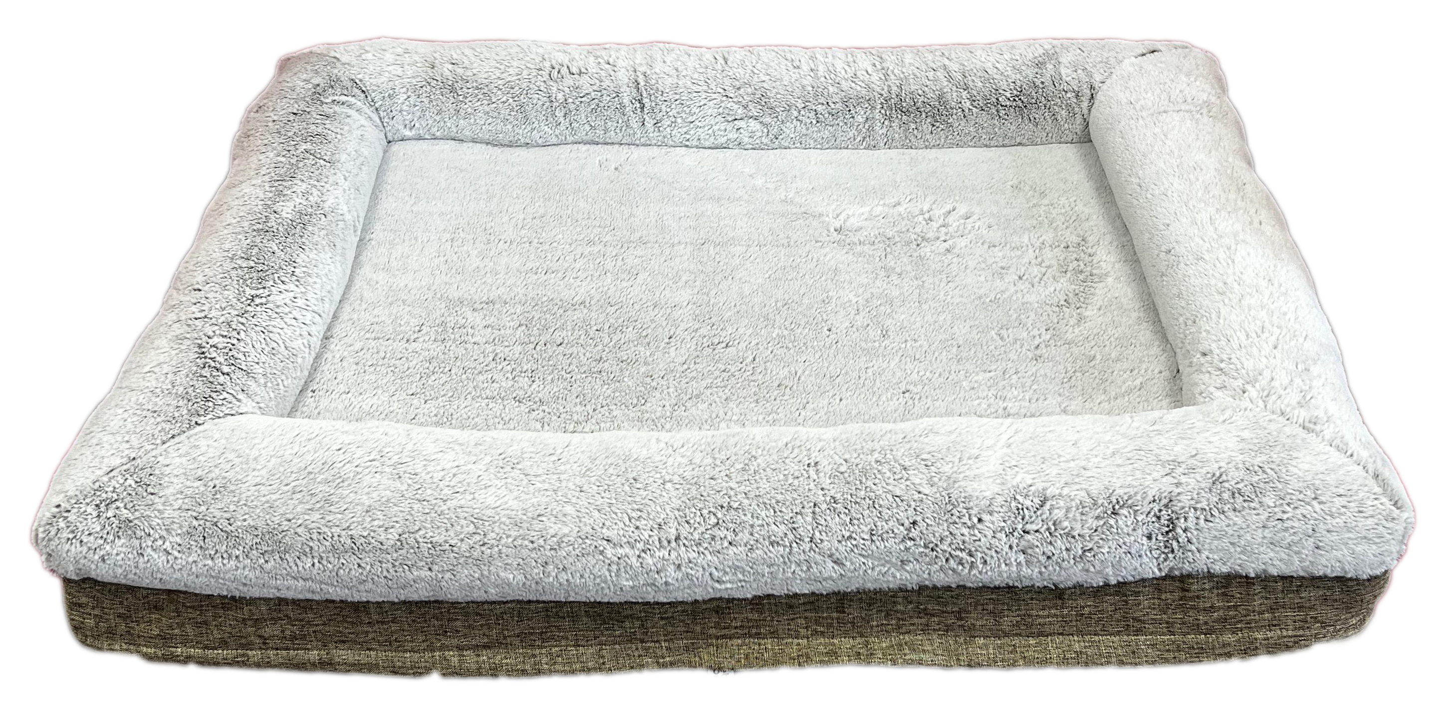 CAMA PARA MASCOTA RECTANGULAR MEDIDA 67x50x16 CM