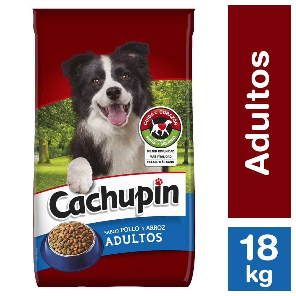 CACHUPIN ADULTO POLLO Y ARROZ 18KG