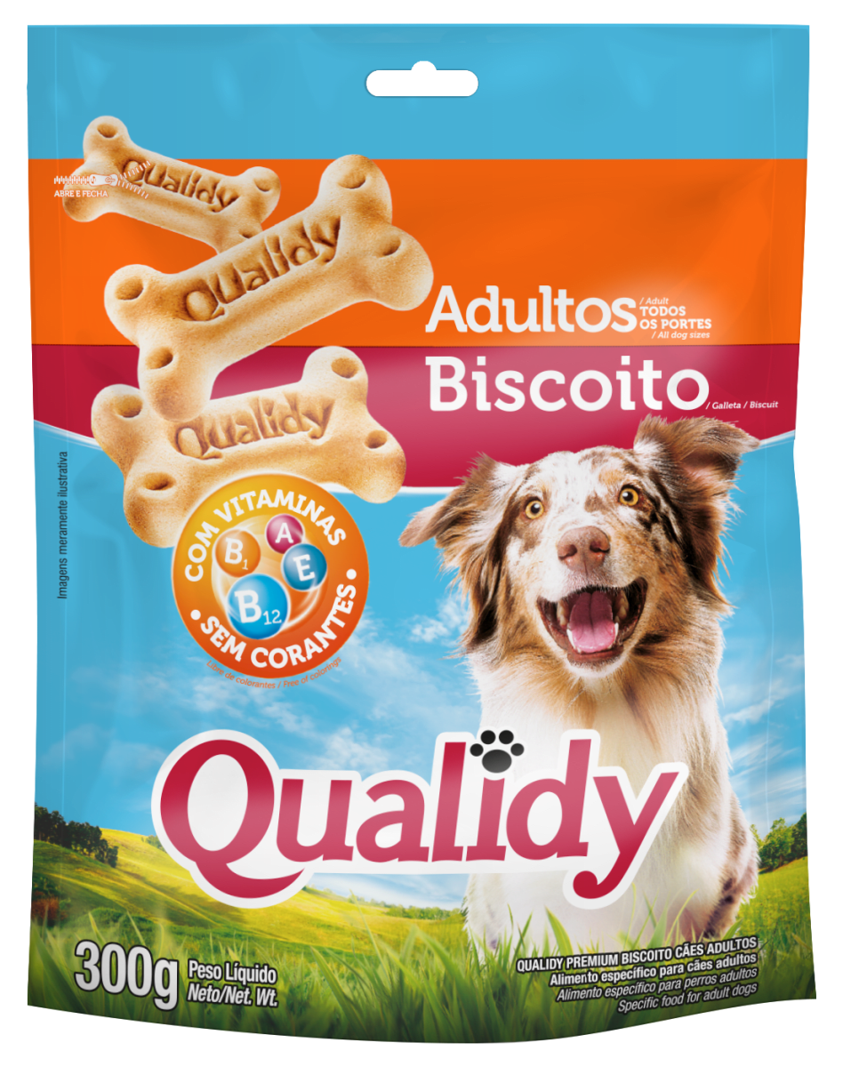 GALLETAS QUALIDY PERRO ADULTO 300GR