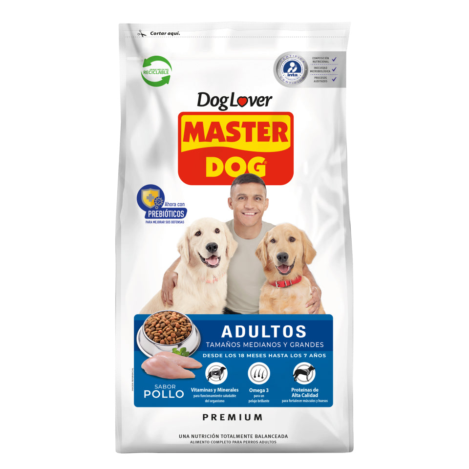 MASTERDOG ADULTO POLLO 18KG