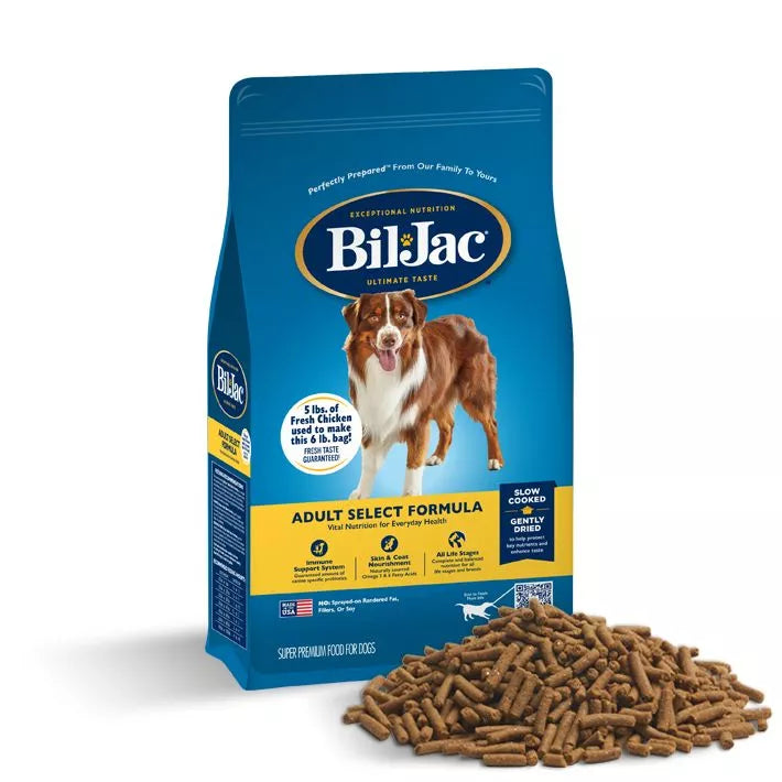 BIL JAC SELECT DOG FOOD 13.6KG