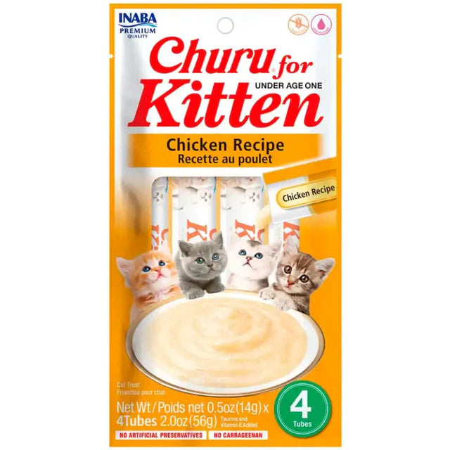 CHURU SOBRE PARA GATITO SABOR POLLO 56GR