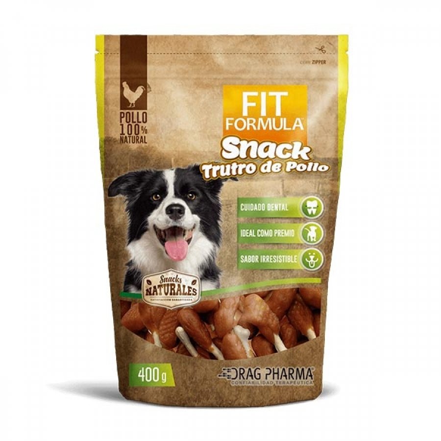FIT FORMULA SNACK TRUTRO DE POLLO PARA PERROS 400GR