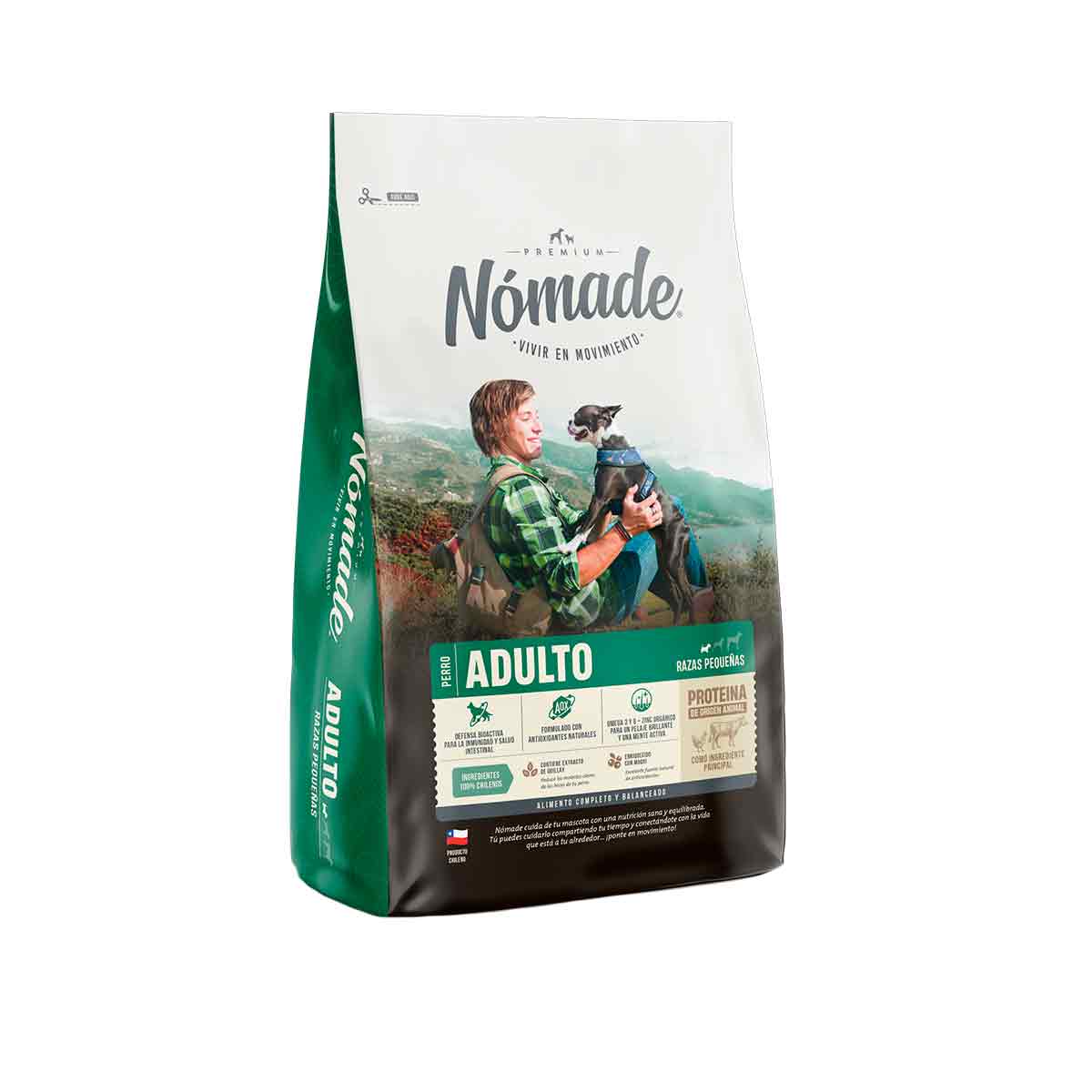 NOMADE ADULTO R. PEQUEÑAS 10KG