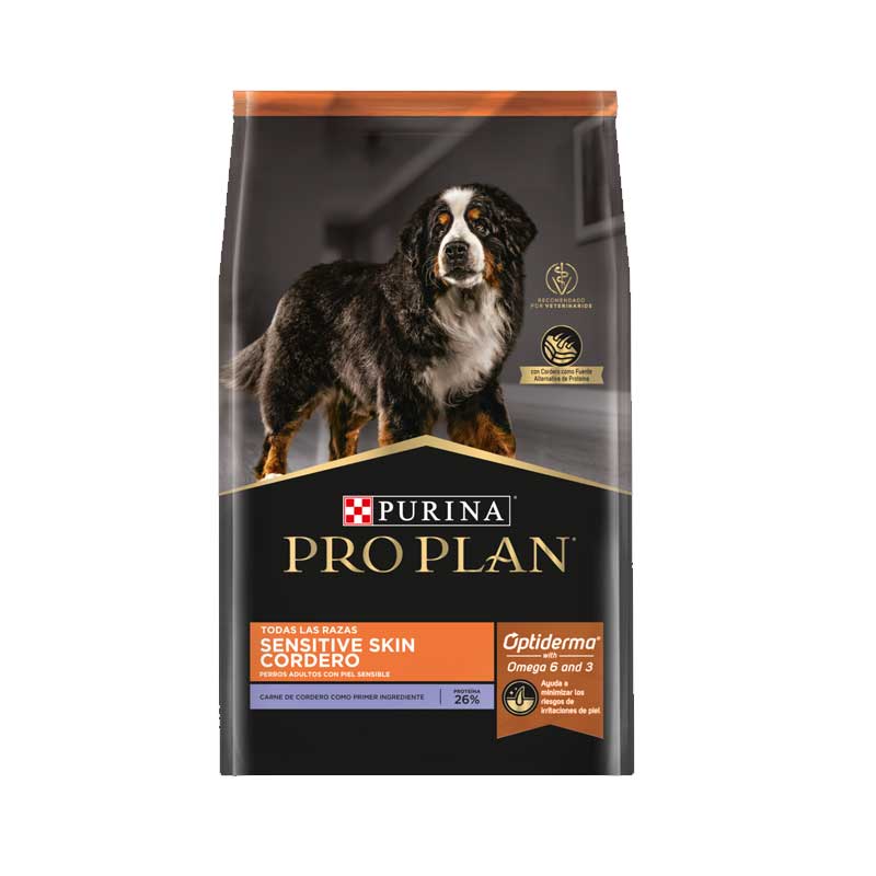 PROPLAN ADULTO SENSITIVE SKIN CORDERO 3KG