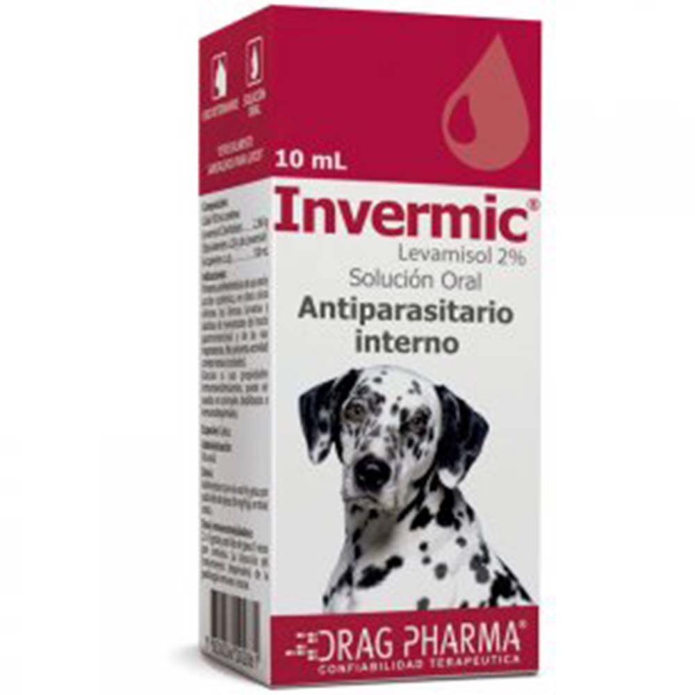 ANTIPARASITARIO INVERMIC PERROS 10ML