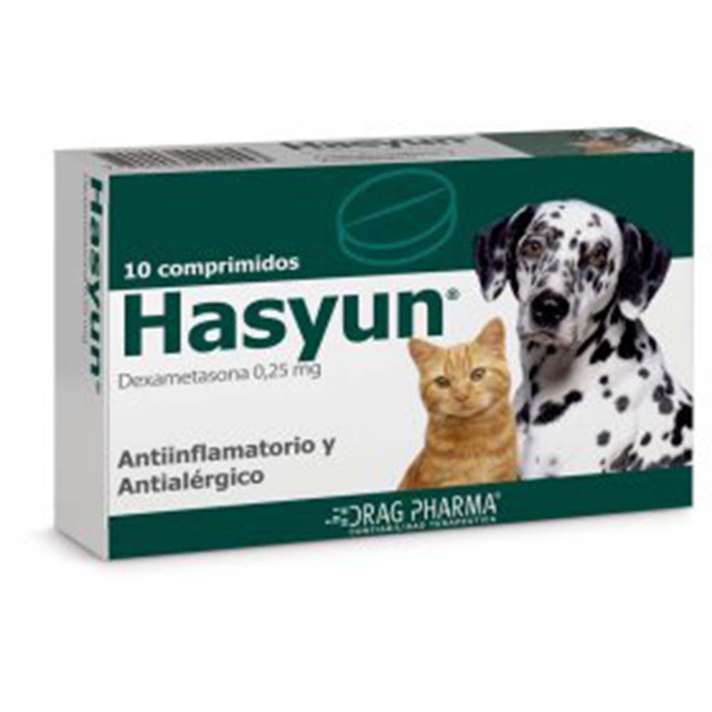 ANTINFLAMATORIO HASYUN X10 COMPR.