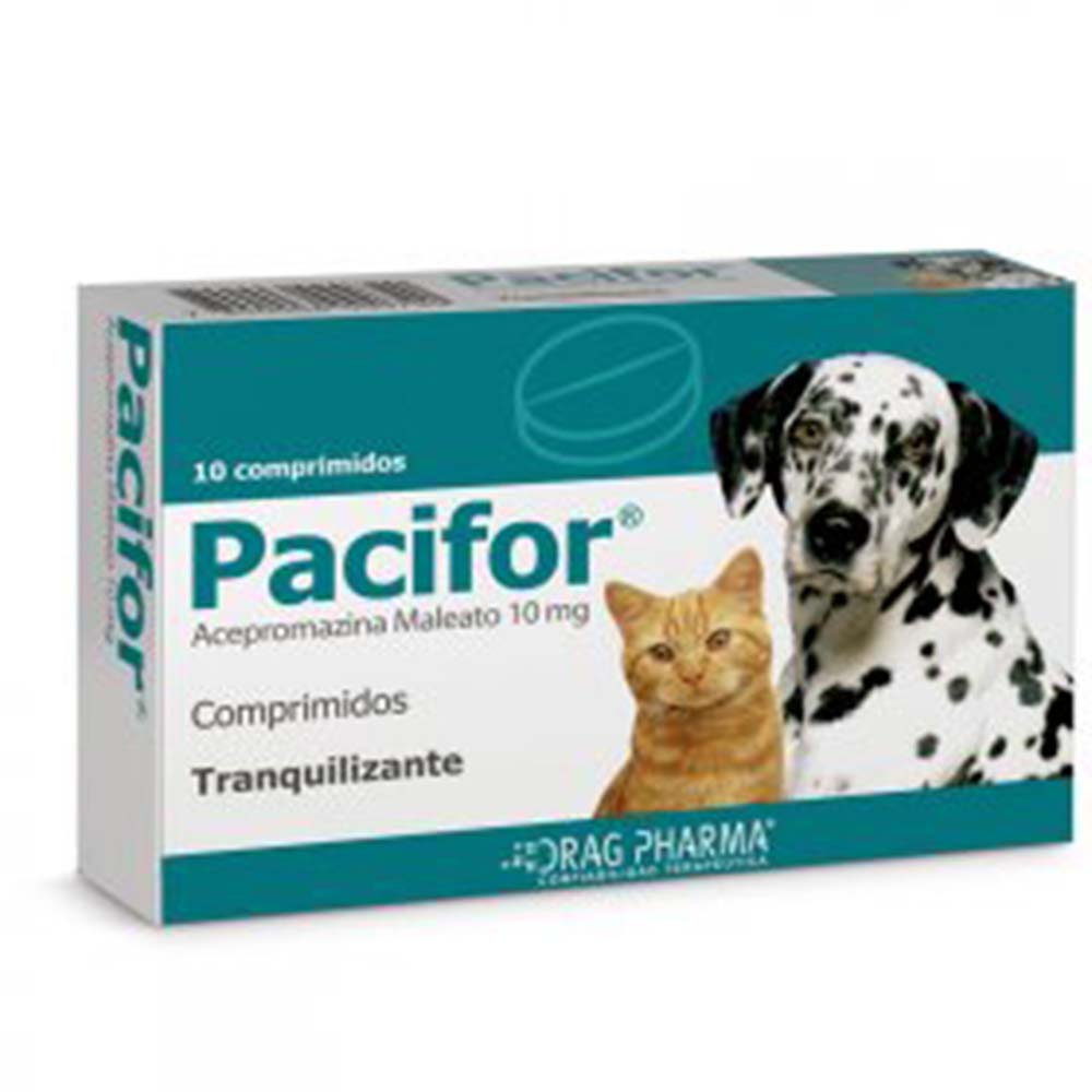 PACIFOR TRANQ. PERRO/GATO 10MG. X10 COMPR.